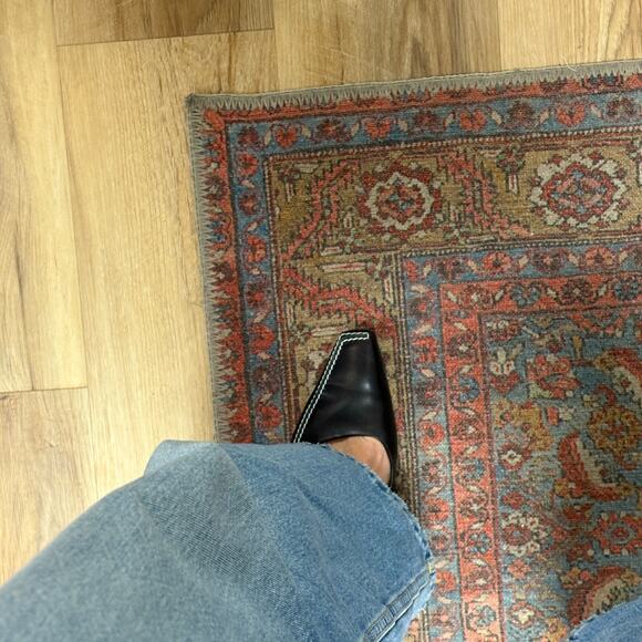 Tods Square Toe Kitten Heel Pumps black white stitch size 6.5 - Picture 11 of 13